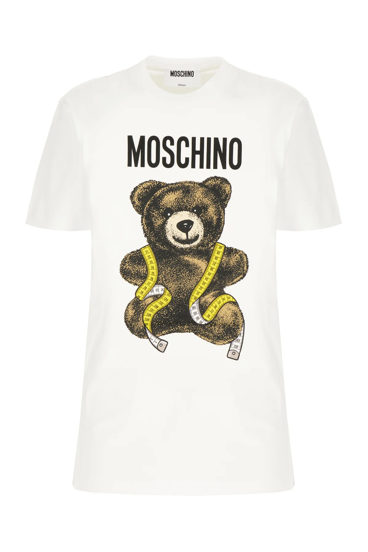 T-shirt in cotone bianco -  | High Quality Luxury Handbag Shop