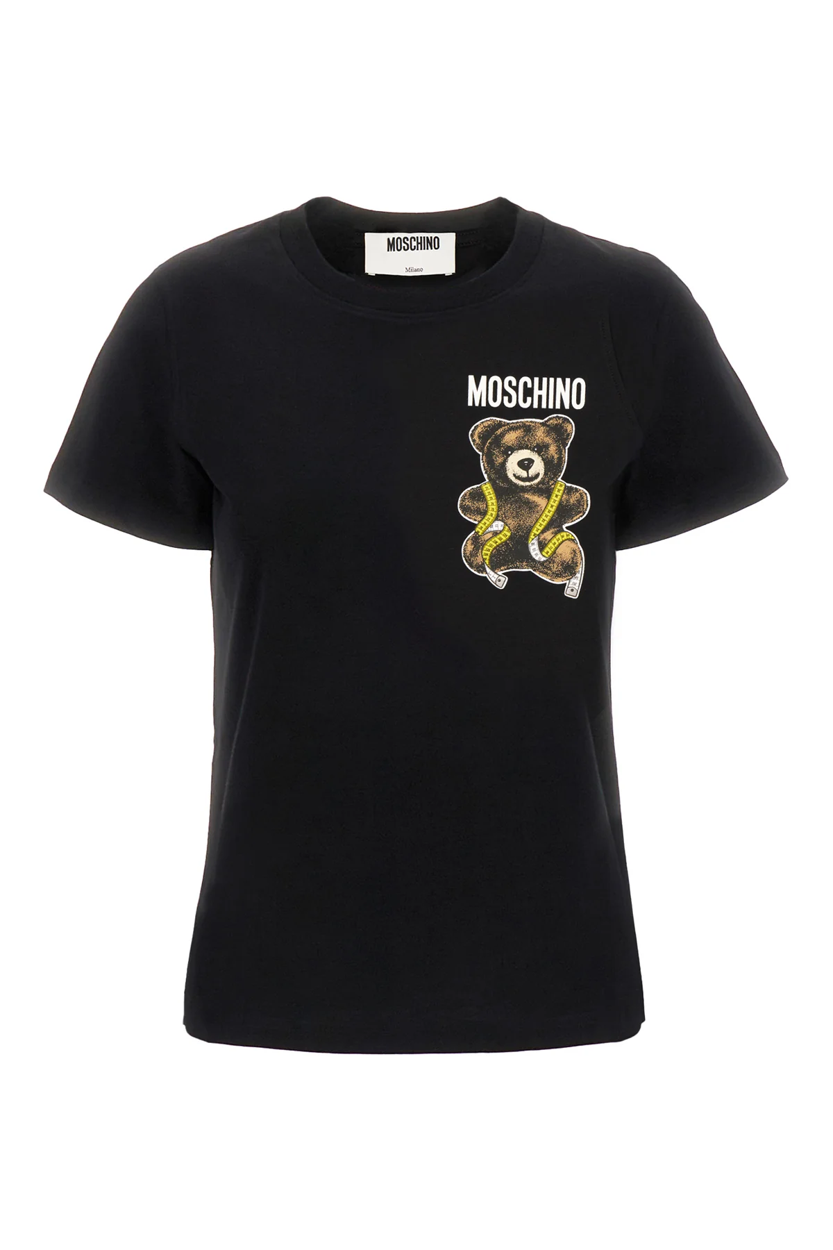 T-shirt in cotone nero -  | High Quality Luxury Handbag Shop