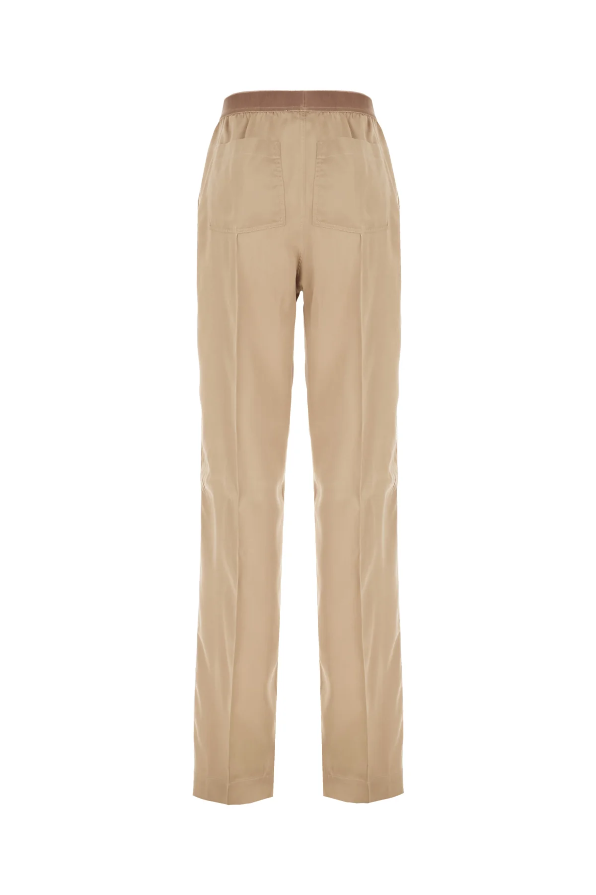 Beige silk pants -  | High Quality Luxury Handbag Shop