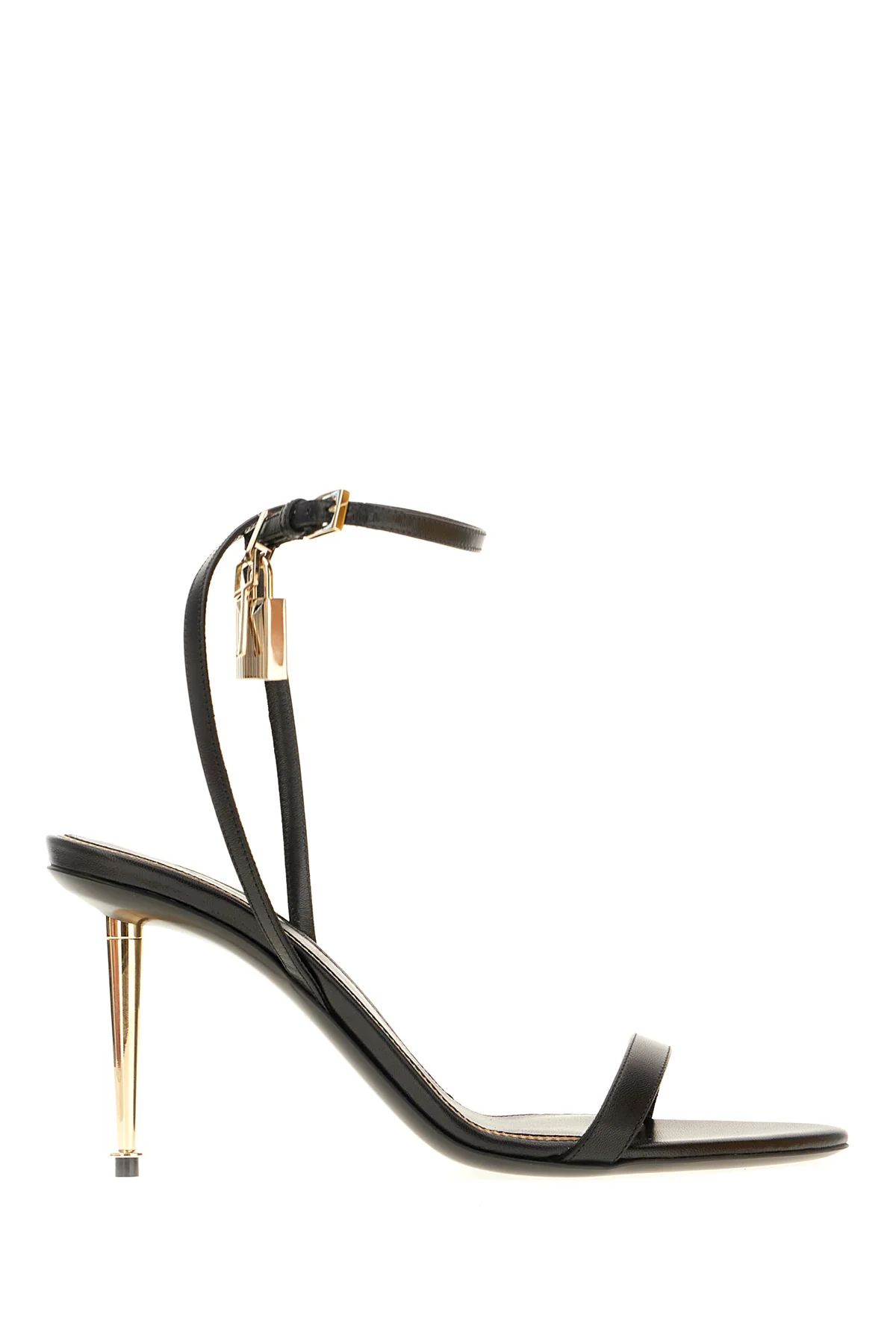 Black leather sandals -  | High Quality Luxury Handbag Shop
