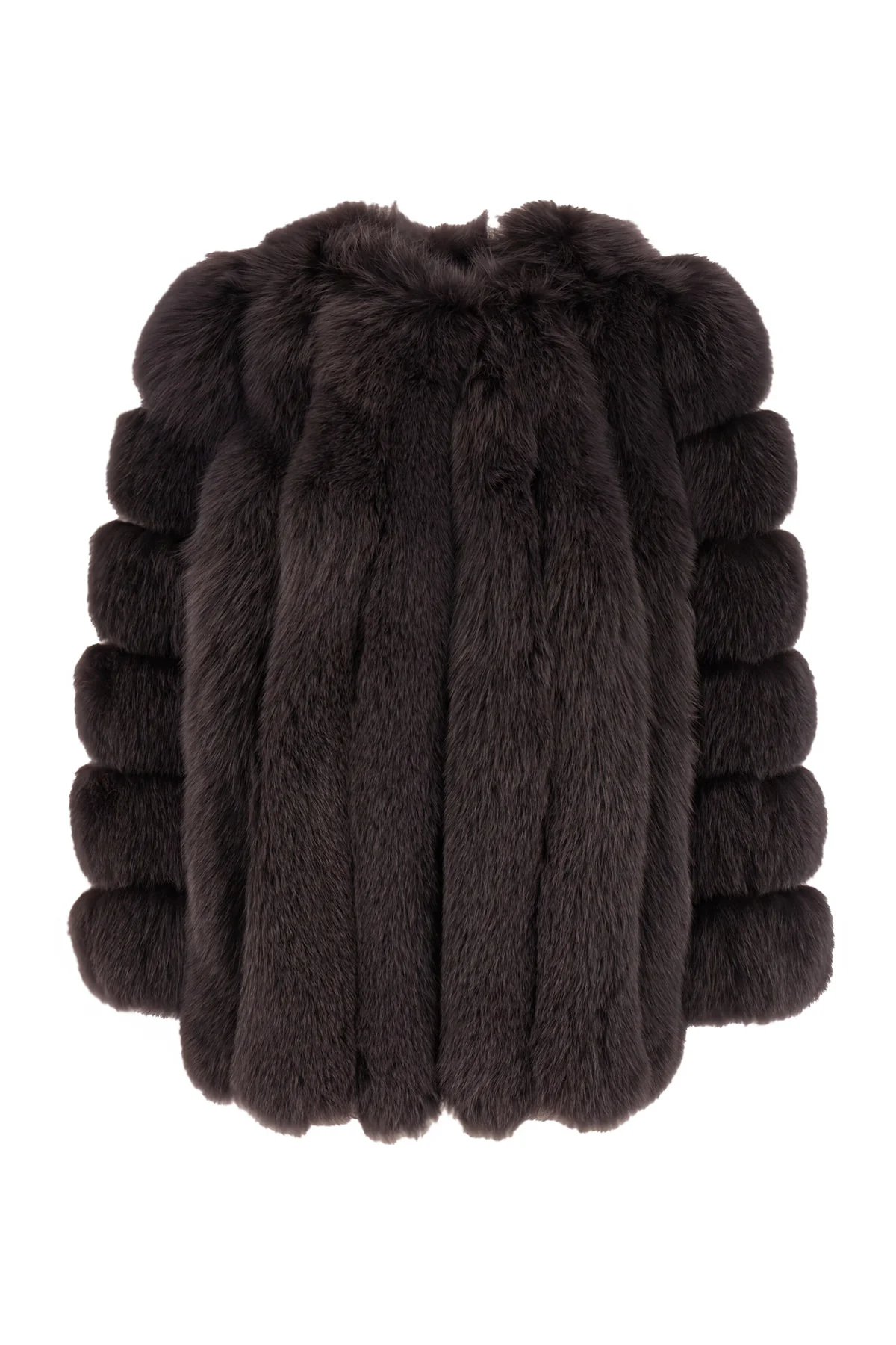 Chocolate fox fur coat -  | High Quality Luxury Handbag Shop