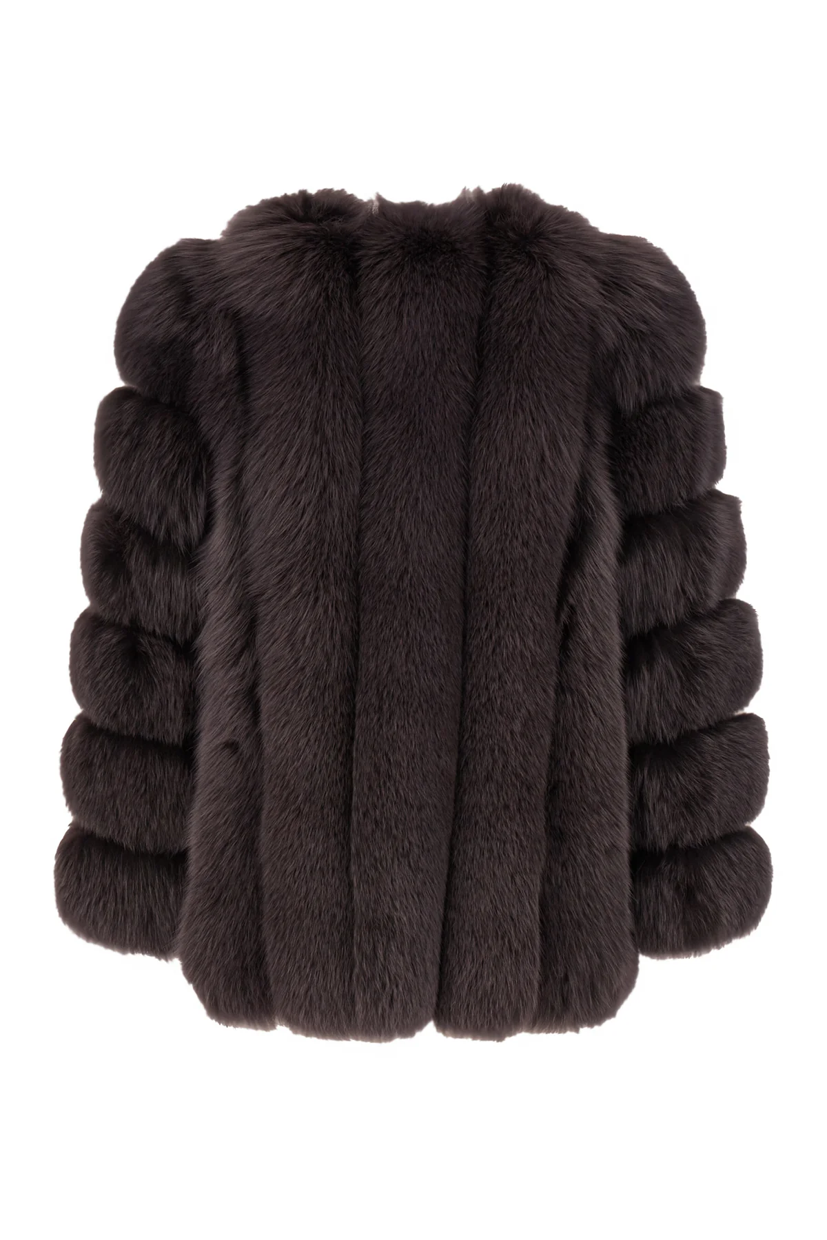 Chocolate fox fur coat -  | High Quality Luxury Handbag Shop
