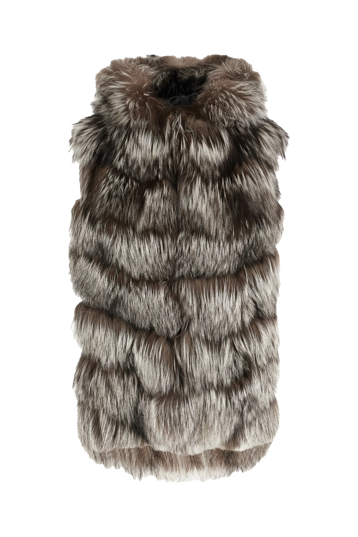Two-tone fox fur coat -  | High Quality Luxury Handbag Shop