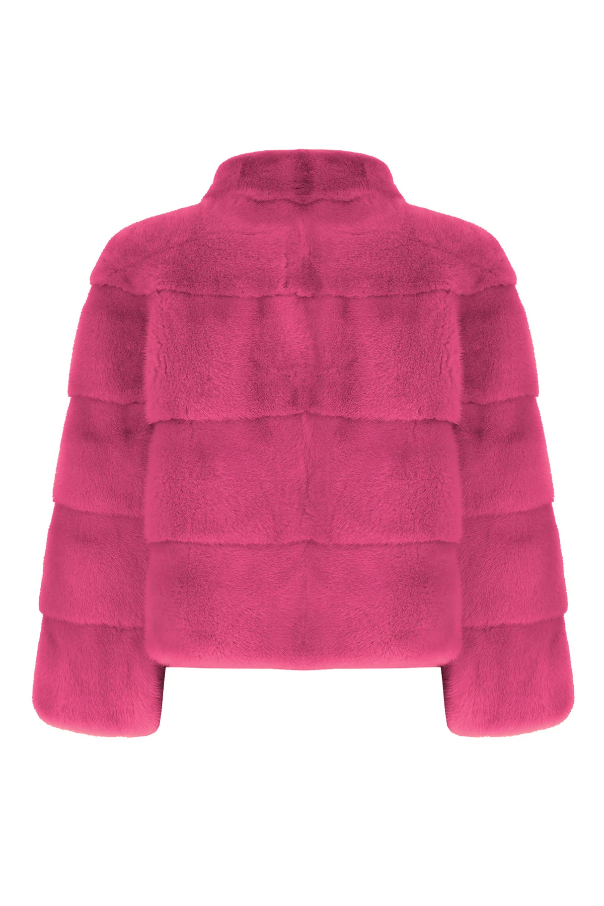 Fuchsia mink fur coat -  | High Quality Luxury Handbag Shop
