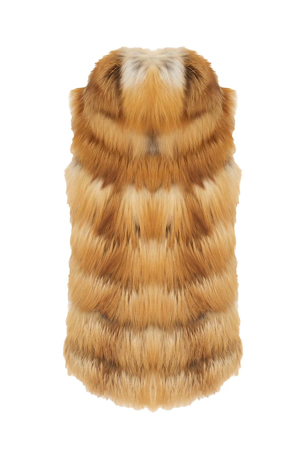 Two-tone fox fur coat -  | High Quality Luxury Handbag Shop