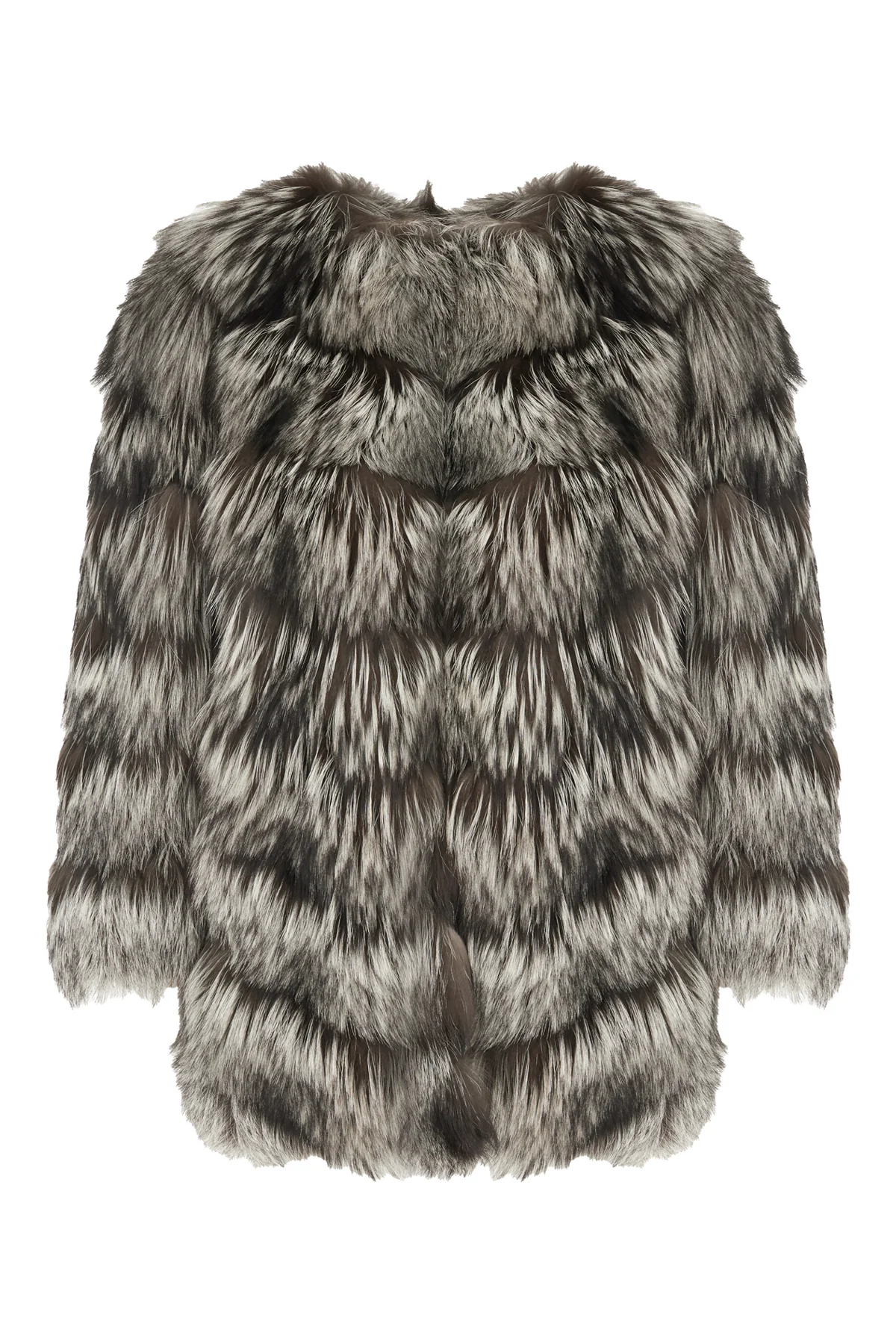 Two-tone fox fur coat -  | High Quality Luxury Handbag Shop