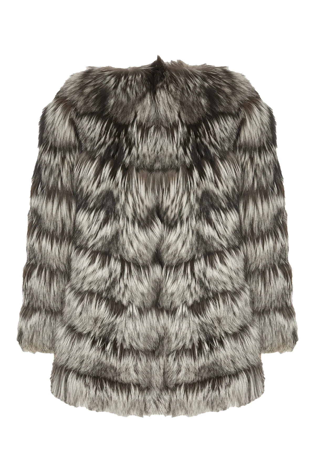 Two-tone fox fur coat -  | High Quality Luxury Handbag Shop