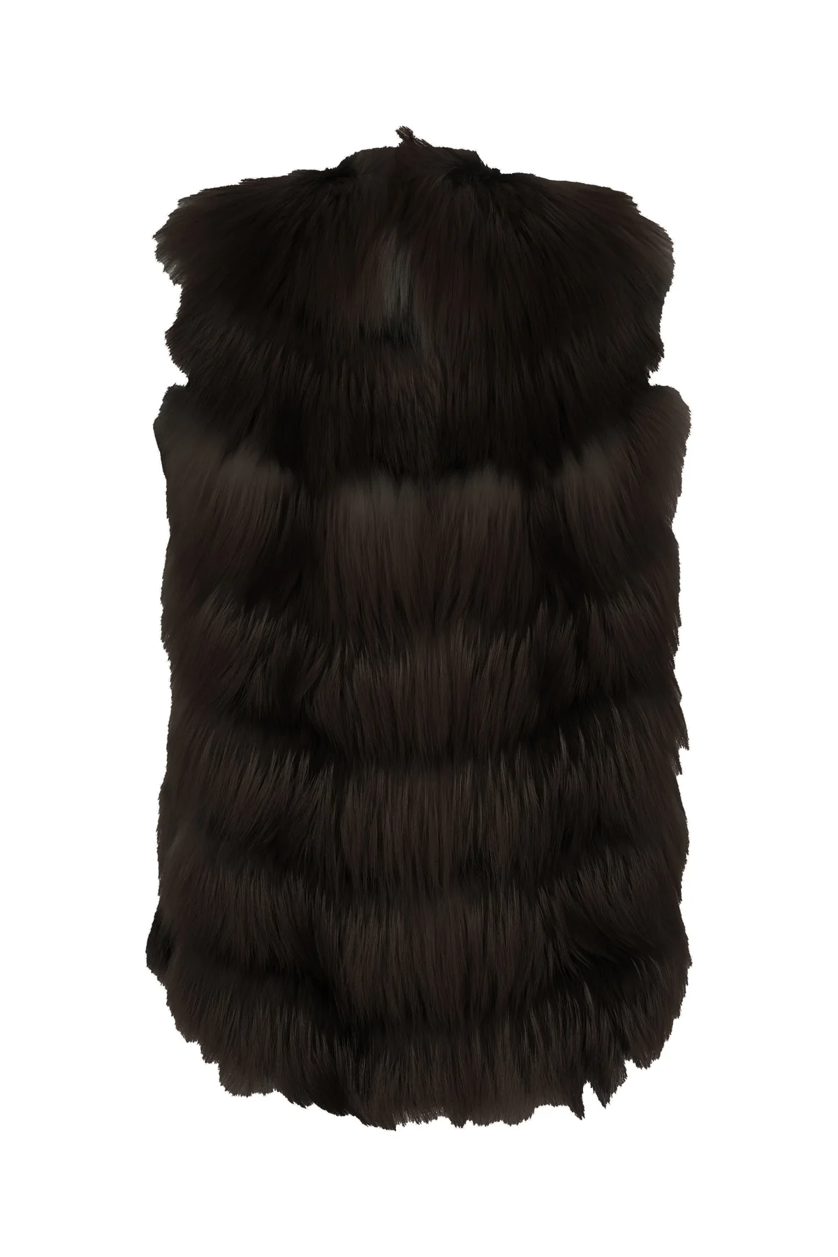 Chocolate fox fur coat -  | High Quality Luxury Handbag Shop