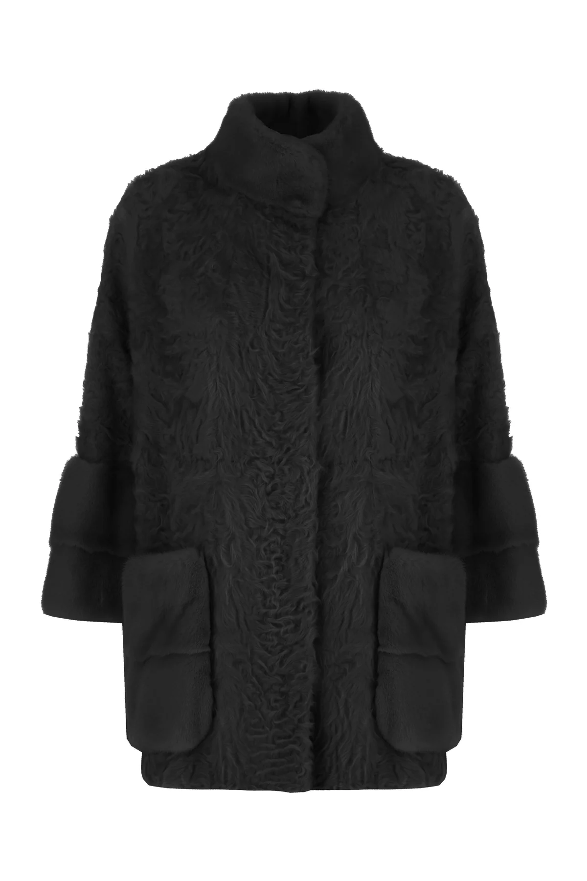 Black mink fur coat -  | High Quality Luxury Handbag Shop
