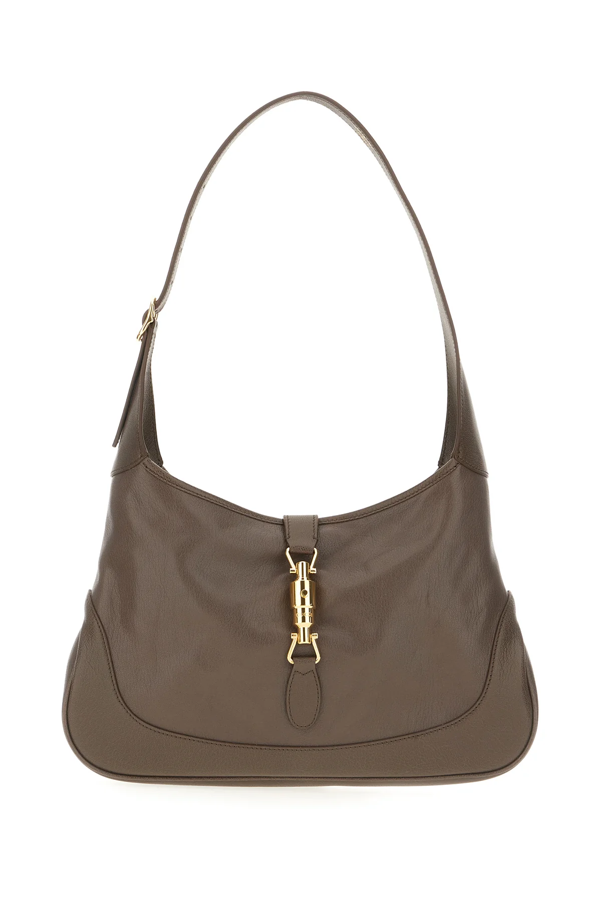Mud leather medium Jackie 1961 shoulder bag -  | High Quality Luxury Handbag Shop