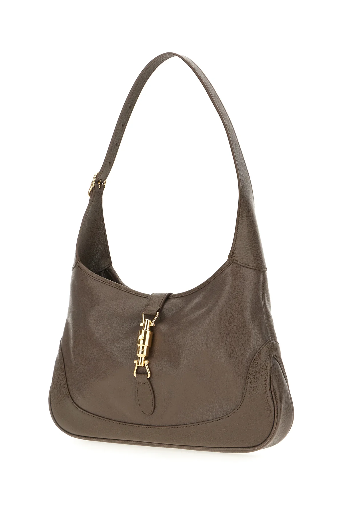 Mud leather medium Jackie 1961 shoulder bag -  | High Quality Luxury Handbag Shop