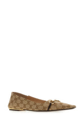 GG fabric Vittoria ballerinas -  | High Quality Luxury Handbag Shop