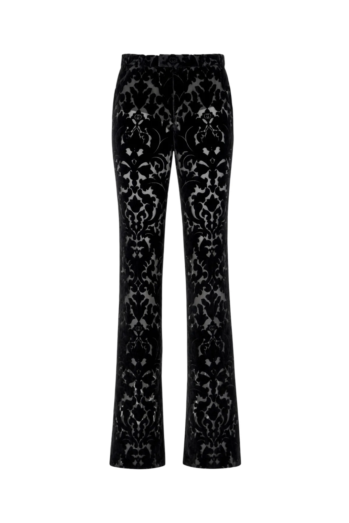 Black devorè blend pants -  | High Quality Luxury Handbag Shop