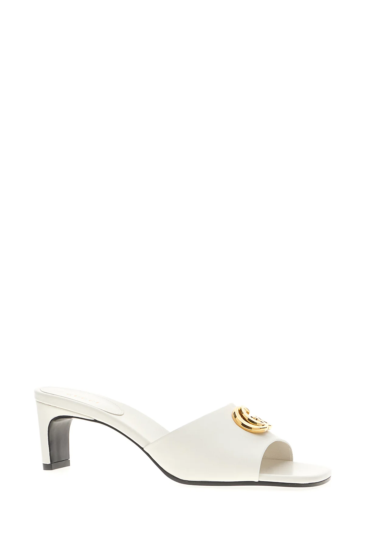 White nappa leather mules -  | High Quality Luxury Handbag Shop