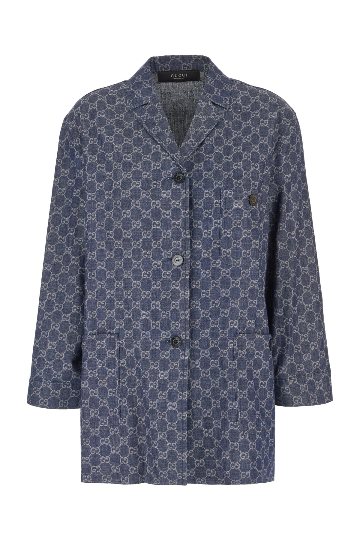 Printed cotton jacket -  | High Quality Luxury Handbag Shop