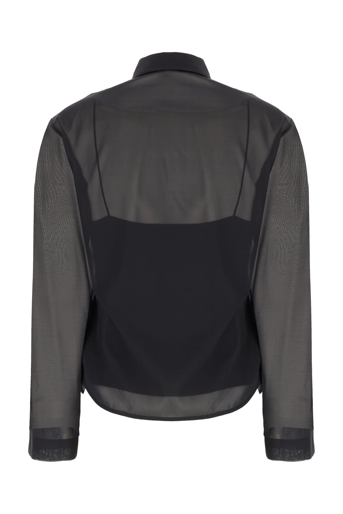 Black chiffon shirt -  | High Quality Luxury Handbag Shop