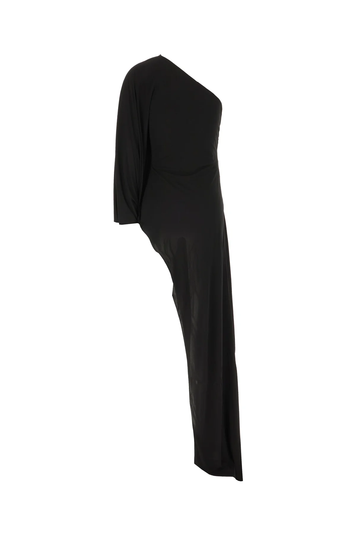 Black jersey one-shoulder dress -  | High Quality Luxury Handbag Shop