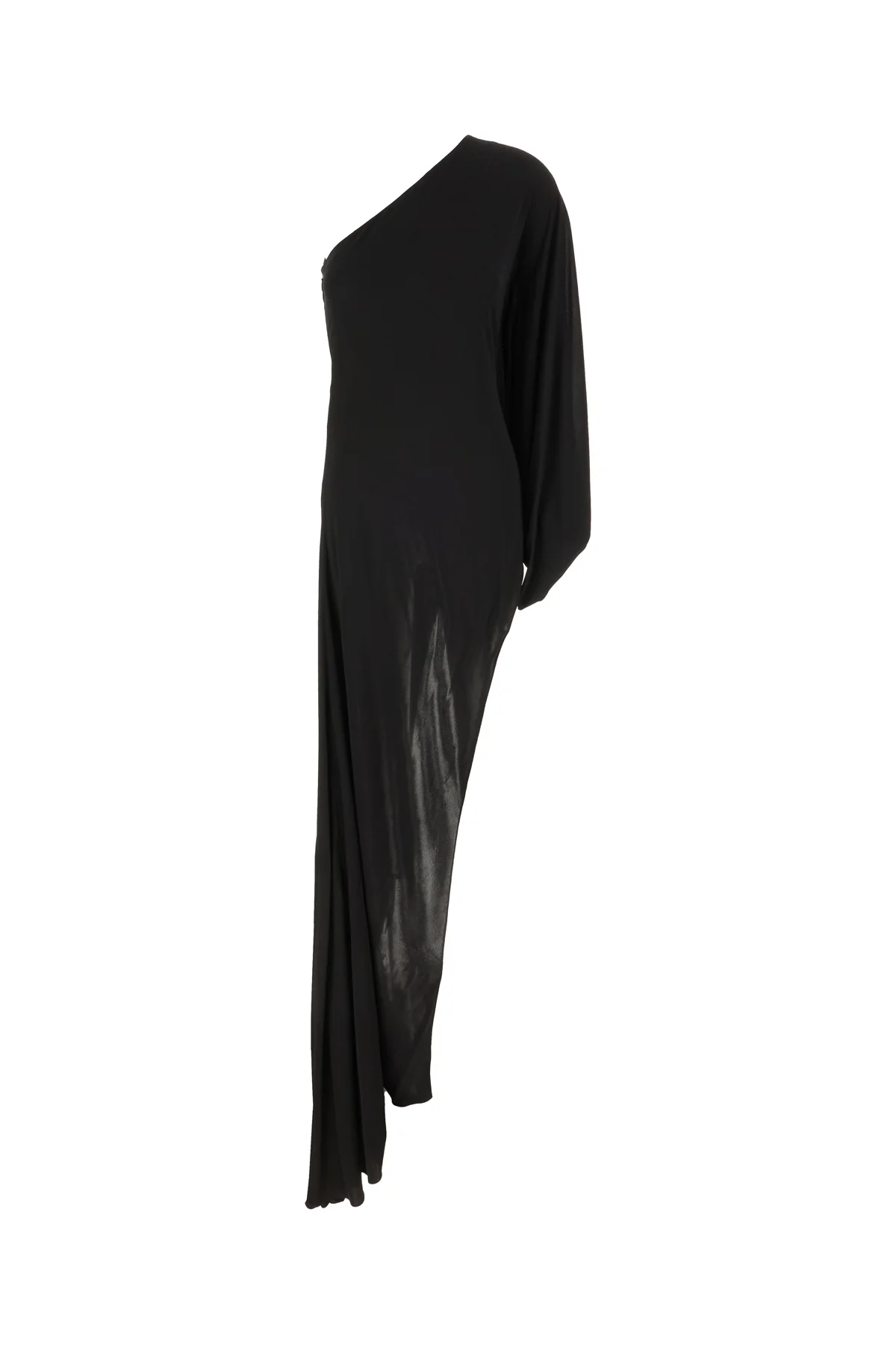 Black jersey one-shoulder dress -  | High Quality Luxury Handbag Shop
