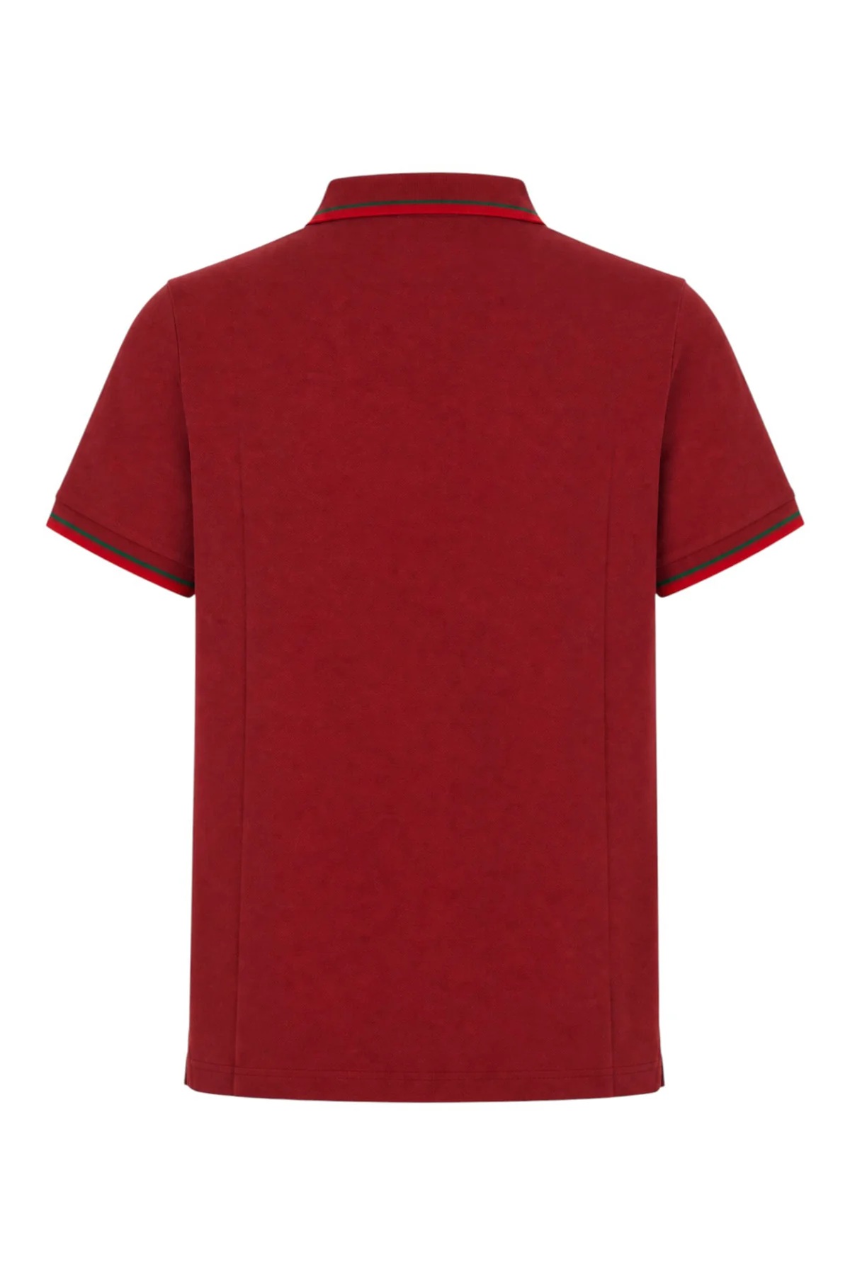 Bordeaux piquet polo shirt -  | High Quality Luxury Handbag Shop