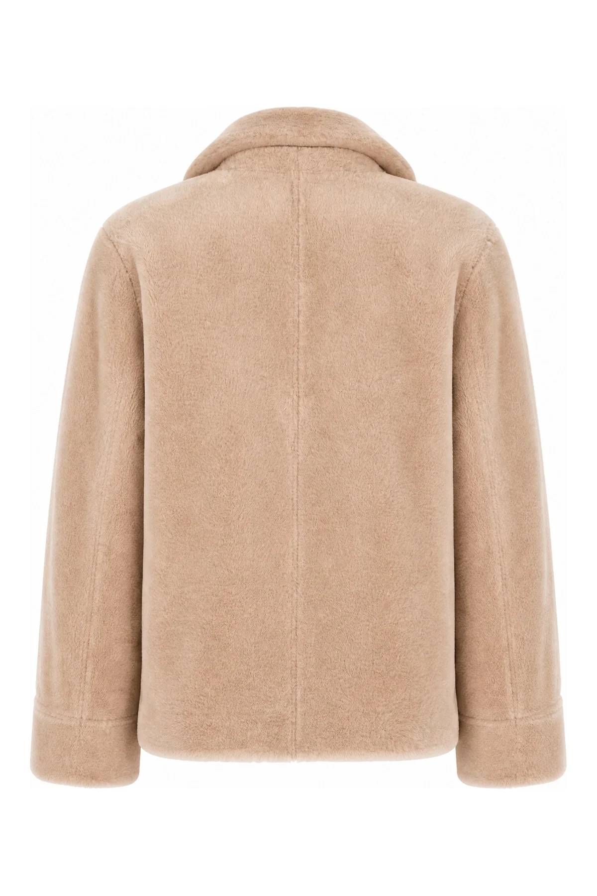 Cappuccino eco shearling reversible jacket -  | High Quality Luxury Handbag Shop
