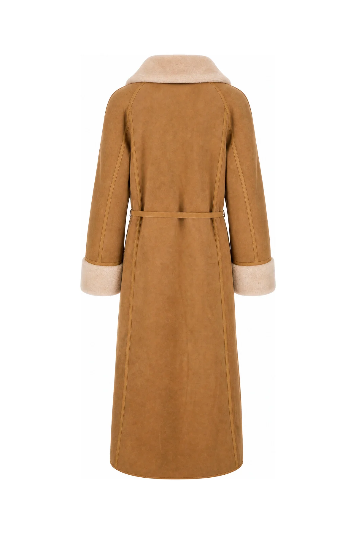 Sand eco shearling reversible jacket -  | High Quality Luxury Handbag Shop