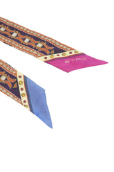 Printed silk foulard -  | High Quality Luxury Handbag Shop