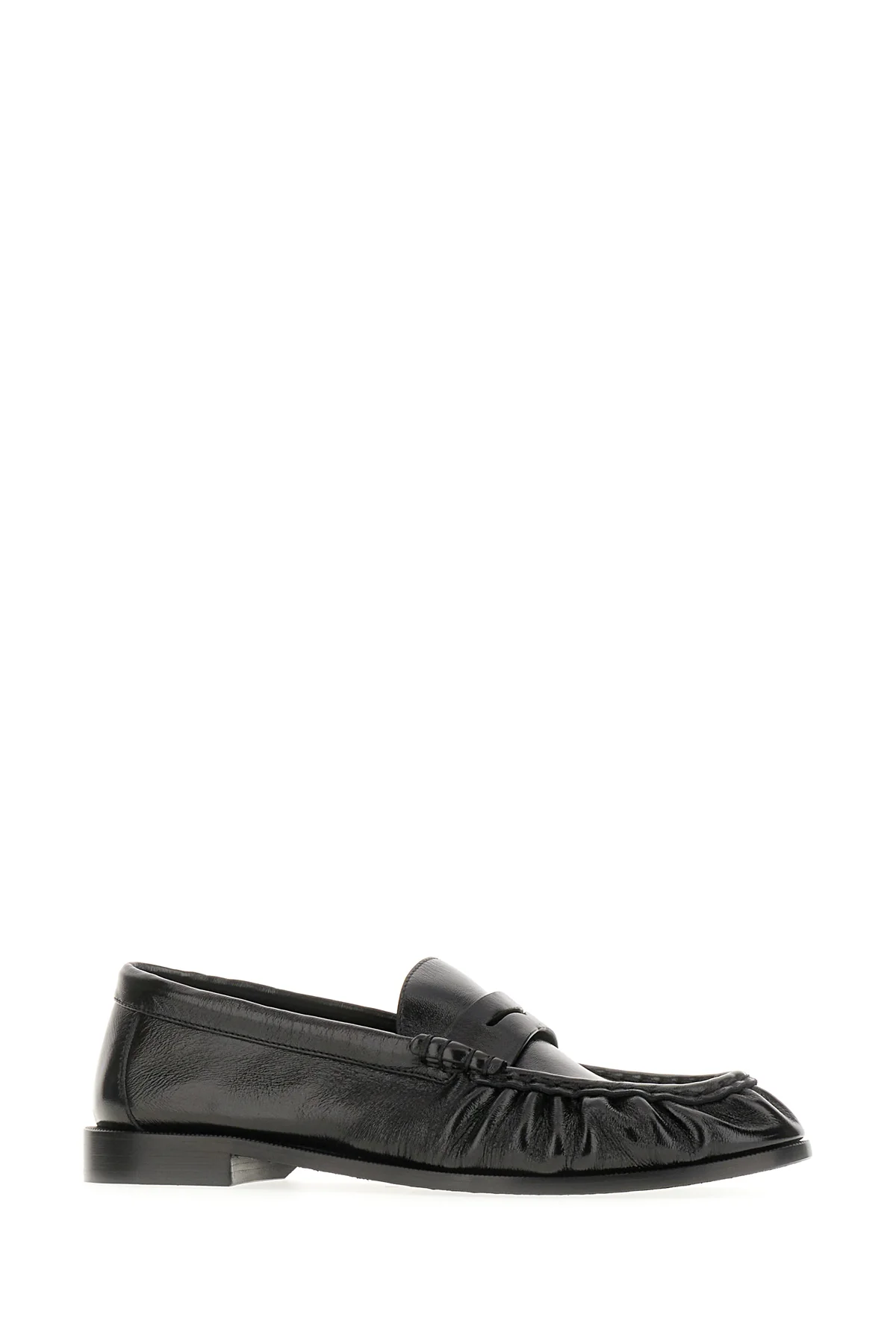 Black leather loafers -  | High Quality Luxury Handbag Shop