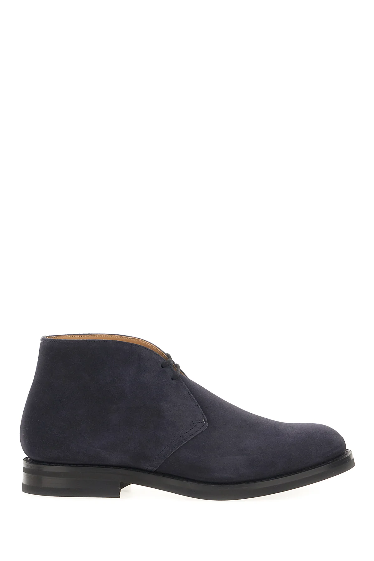 Navy blue suede ankle boots -  | High Quality Luxury Handbag Shop