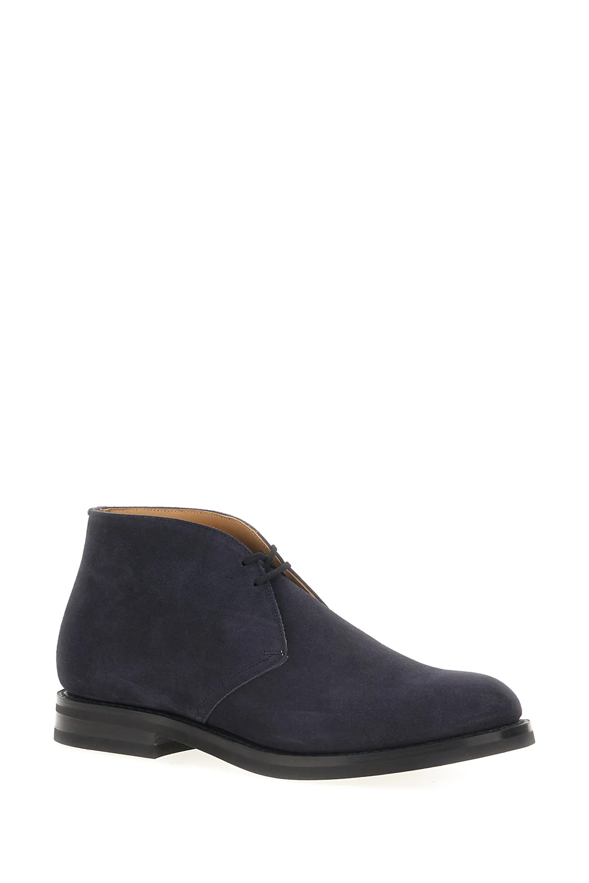 Navy blue suede ankle boots -  | High Quality Luxury Handbag Shop