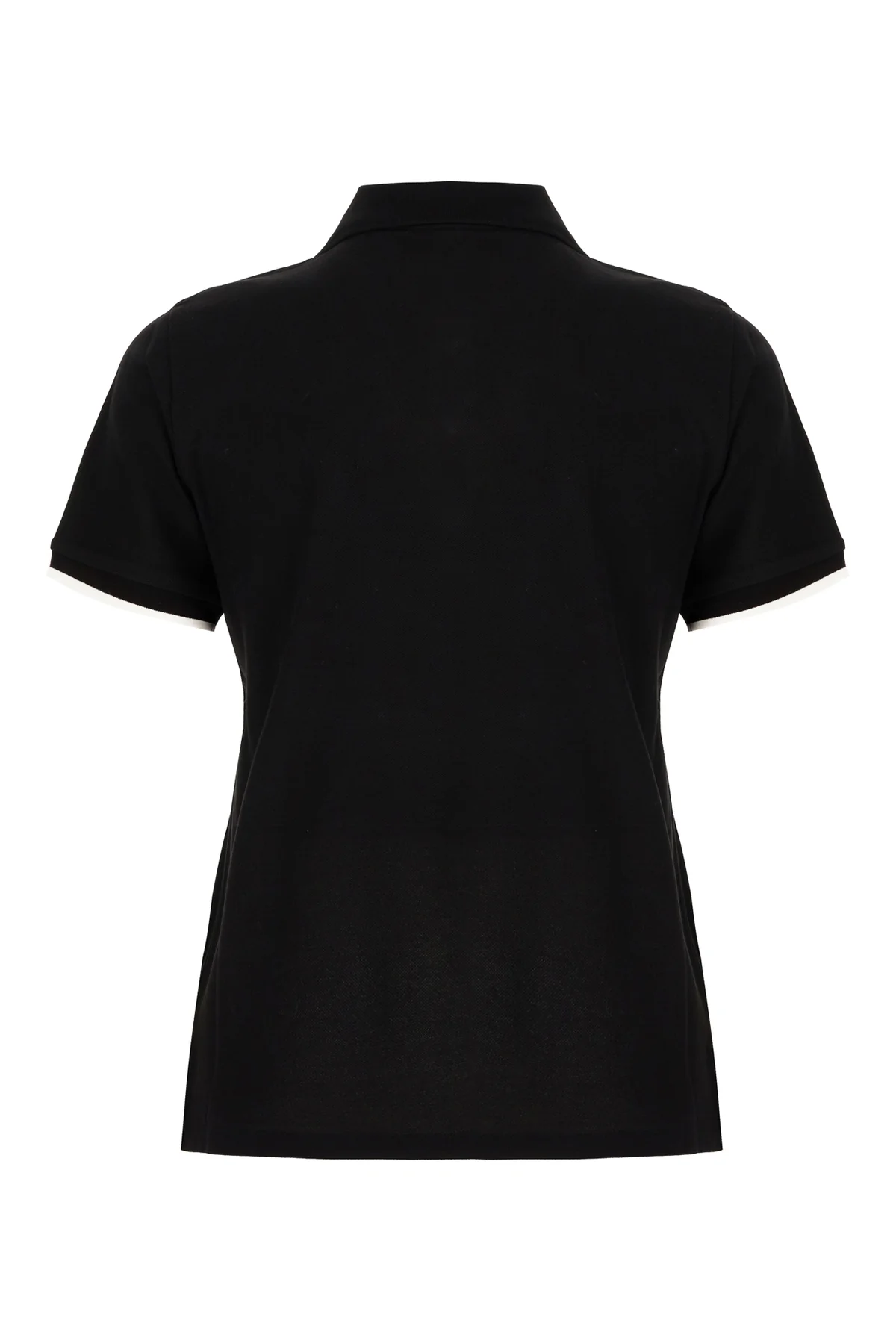 Polo in cotone nero -  | High Quality Luxury Handbag Shop