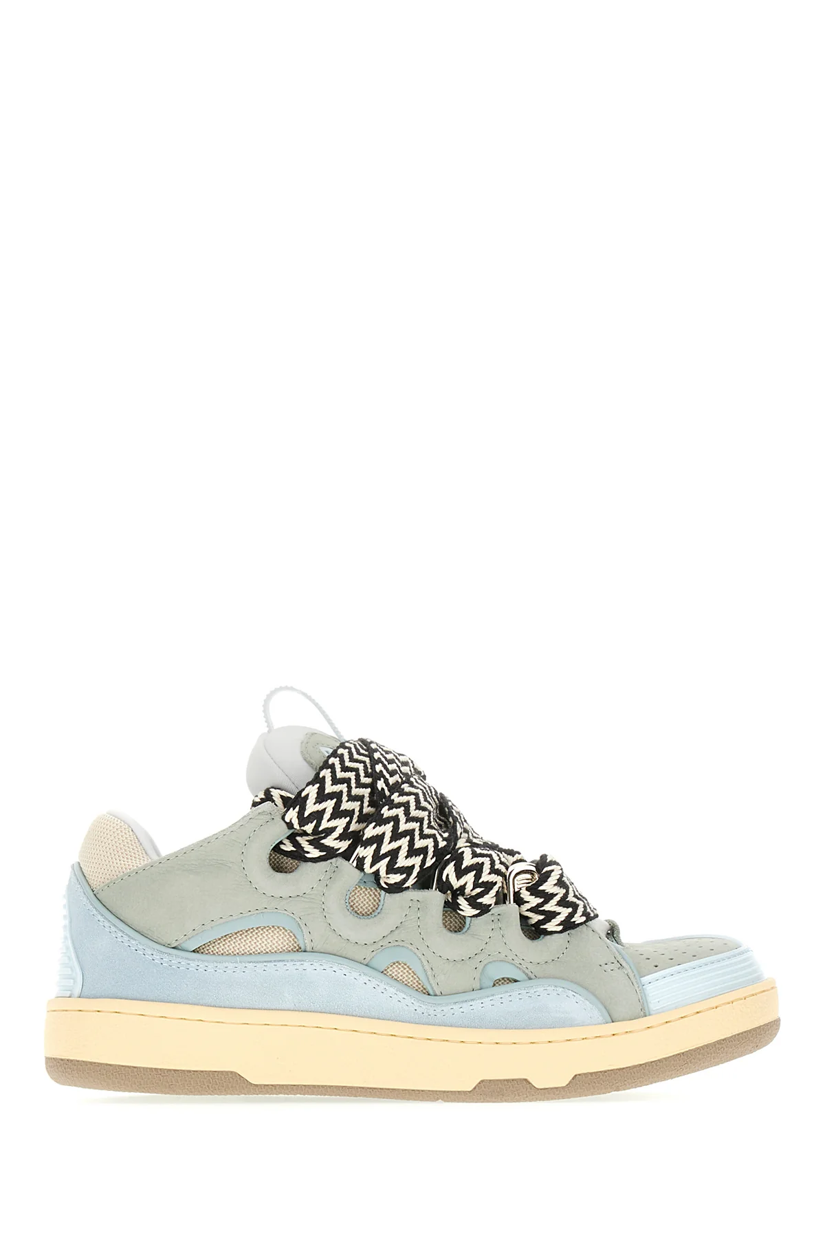 Multicolor leather and polyester Curb sneakers -  | High Quality Luxury Handbag Shop