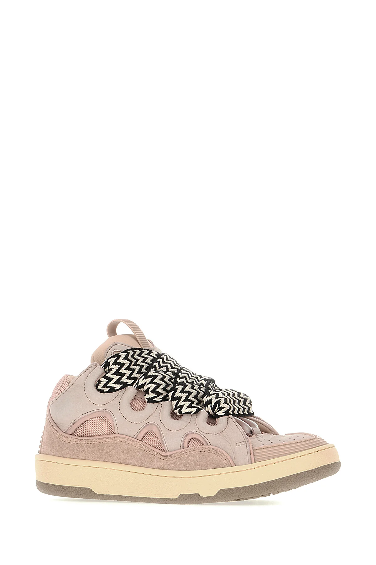 Multicolor leather and fabric Curb sneakers -  | High Quality Luxury Handbag Shop
