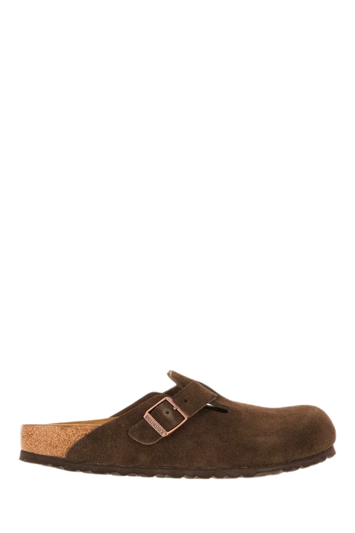 Dark brown suede Boston slippers -  | High Quality Luxury Handbag Shop