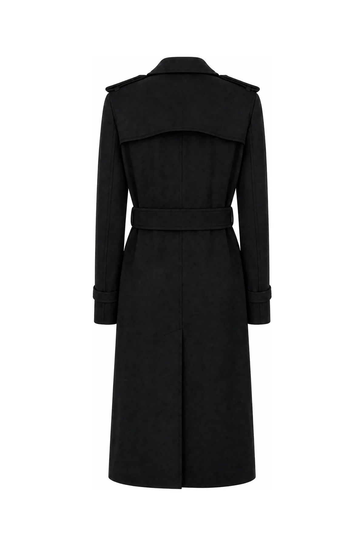 Black cashmere Kensington trench -  | High Quality Luxury Handbag Shop