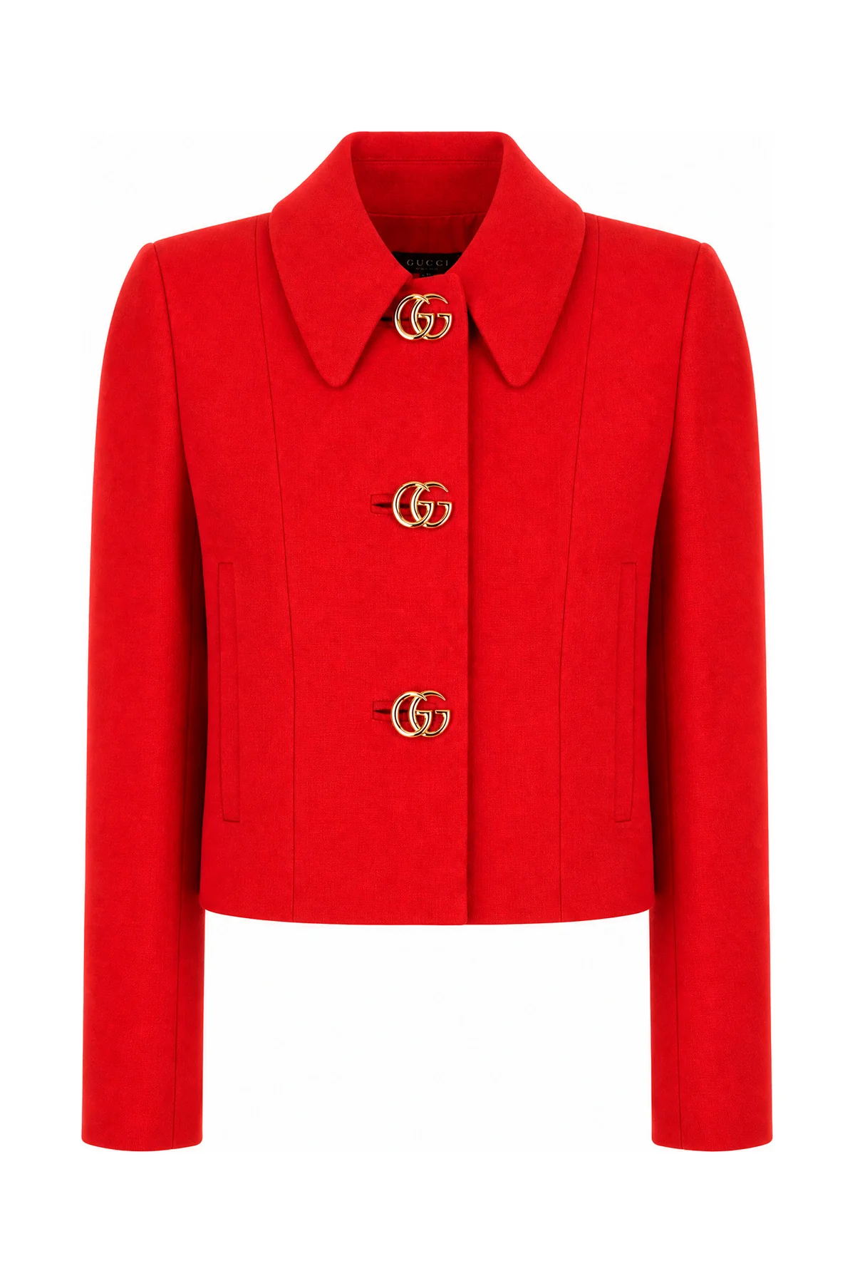 Red wool blazer -  | High Quality Luxury Handbag Shop
